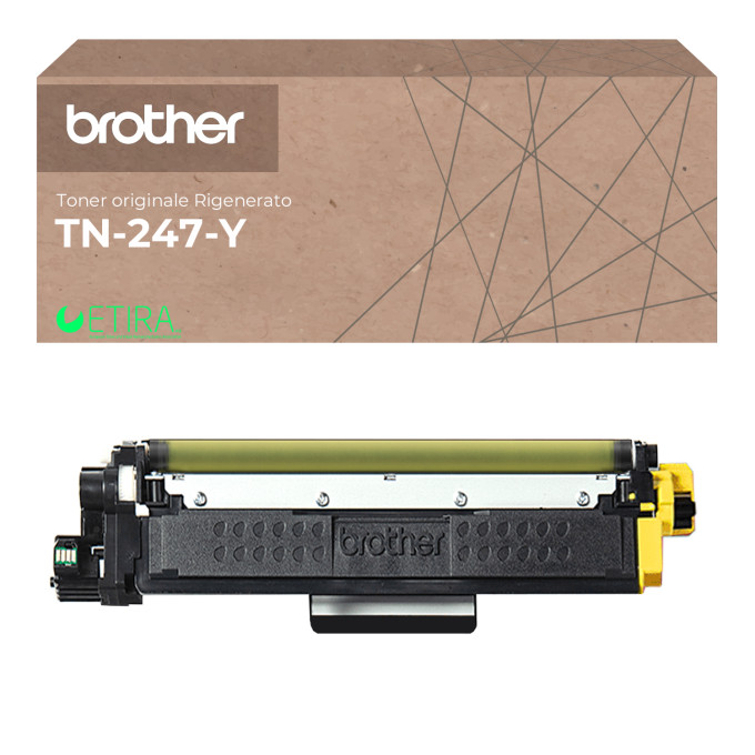 Toner Originale Rigenerato Brother TN-247-Y Giallo Toner Originale Rigenerato Brother TN-247-Y Giallo