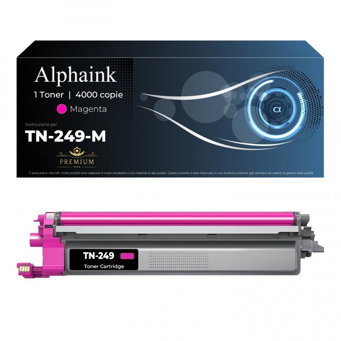 Toner Brother TN-249-M Magenta CON CHIP Compatibile