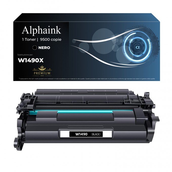 Toner HP W1490X CON CHIP Nero Compatibile